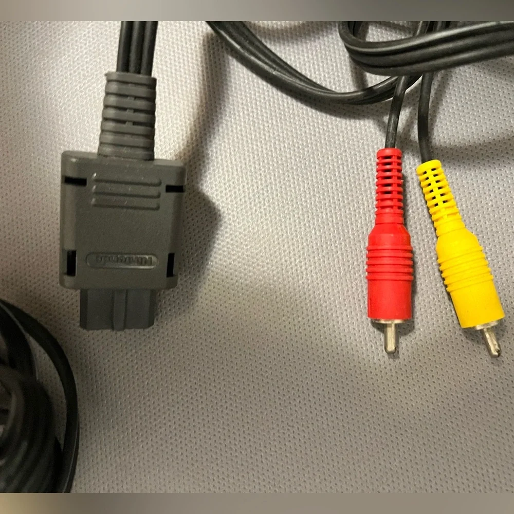 (Nintendo, Sony, sega) game cords wire  bundle